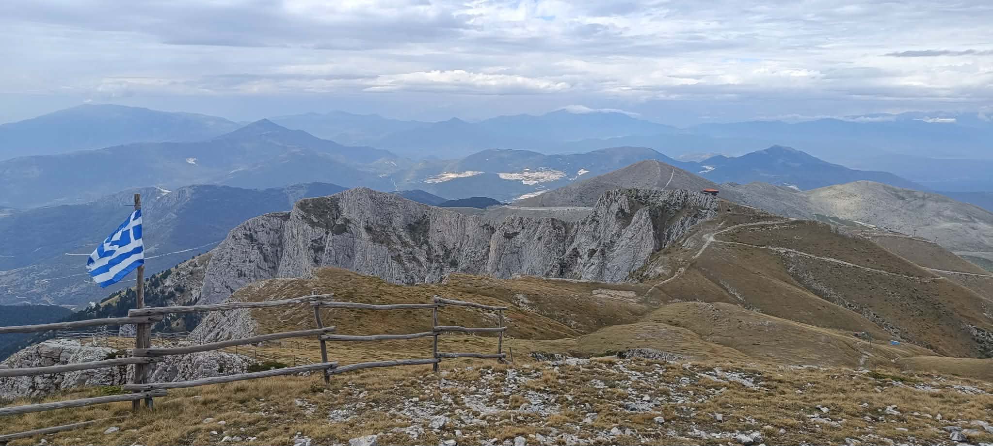 До Фалакро в Гърция и връх Ореляк в Пирин